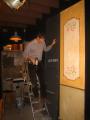 Le café Bondu, le chantier